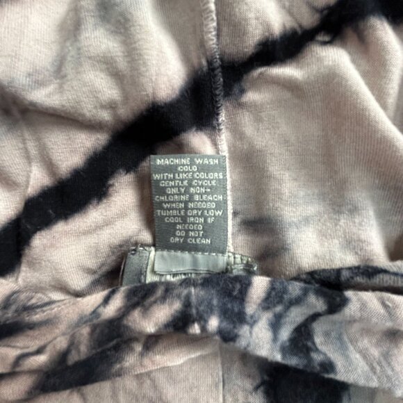 Neiman Marcus Womens Tie-Dye Long Sleeve Asymmetrical Tunic Top Medium Stretch - Picture 4 of 7